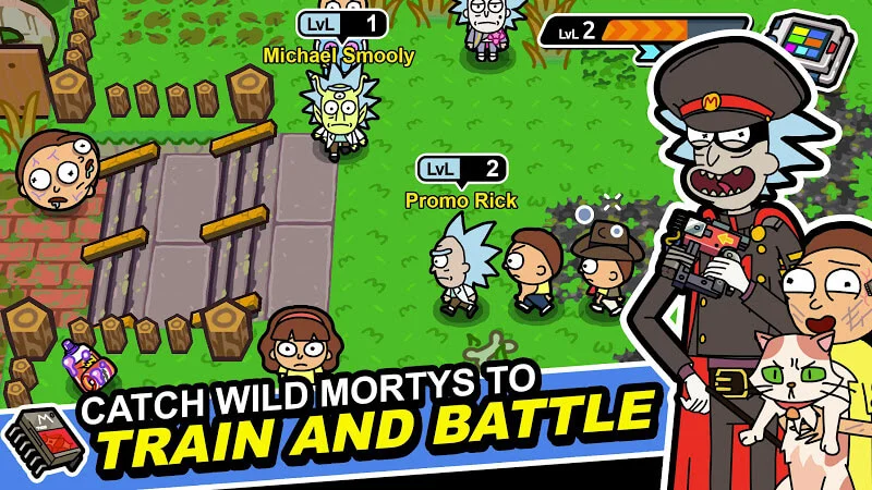 Rick and Morty: Pocket Mortys Mod Apk
